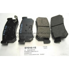 SY010-15 ASHUKI Комплект тормозных колодок, дисковый тормоз