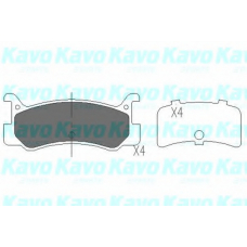 KBP-4535 KAVO PARTS Комплект тормозных колодок, дисковый тормоз