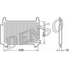 DCN50029 DENSO Конденсатор, кондиционер