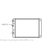 VW2130 Prasco Радиатор, охлаждение двигателя