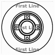 FBD1665 FIRST LINE Тормозной диск