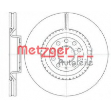 6791.10 METZGER Тормозной диск