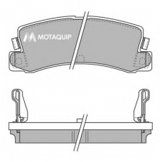 LVXL480 MOTAQUIP Комплект тормозных колодок, дисковый тормоз