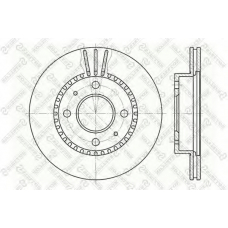 6020-2244V-SX STELLOX Тормозной диск