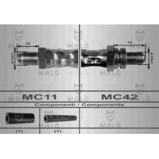 8612 Malo Тормозной шланг