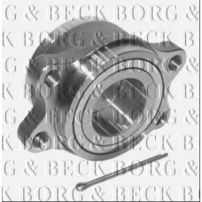 BWK589 BORG & BECK Комплект подшипника ступицы колеса