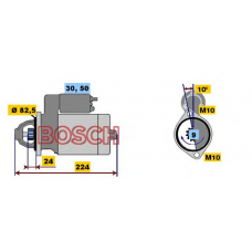 0 001 218 130 BOSCH Стартер