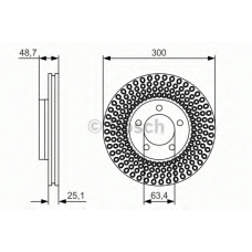 0 986 479 701 BOSCH Тормозной диск