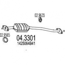 04.3301 MTS Катализатор