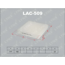 LAC-509 LYNX Cалонный фильтр