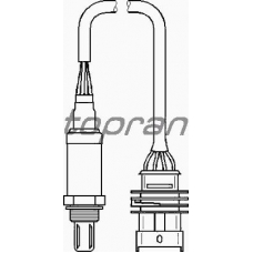 207 055 TOPRAN Лямбда-зонд