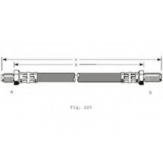 PHC183 TRW Тормозной шланг