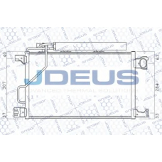 717M55 JDEUS Конденсатор, кондиционер