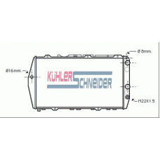 5000171 KUHLER SCHNEIDER Радиатор, охлаждение двигател