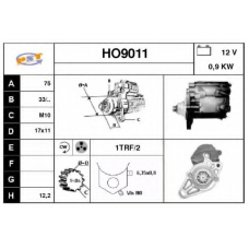 HO9011 SNRA Стартер