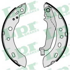 01002 LPR Комплект тормозных колодок