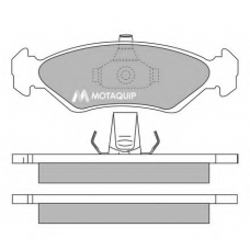 LVXL154 MOTAQUIP Комплект тормозных колодок, дисковый тормоз