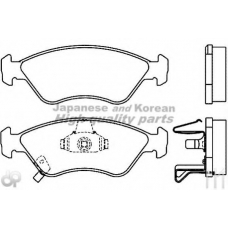 1080-3030 ASHUKI Комплект тормозных колодок, дисковый тормоз