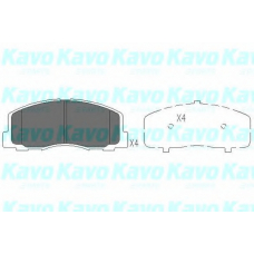 KBP-5523 KAVO PARTS Комплект тормозных колодок, дисковый тормоз