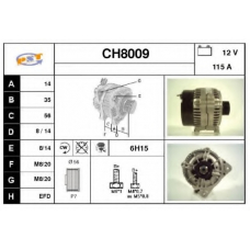 CH8009 SNRA Генератор