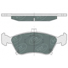 SP 362 SCT Комплект тормозных колодок, дисковый тормоз