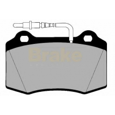 PA1259 BRAKE ENGINEERING Комплект тормозных колодок, дисковый тормоз