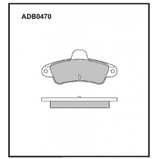 ADB0470 Allied Nippon Тормозные колодки