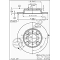 08.4501.10 BREMBO Тормозной диск