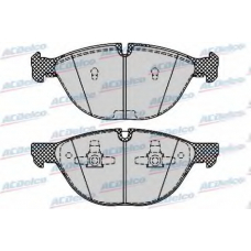 AC0581518D AC Delco Комплект тормозных колодок, дисковый тормоз