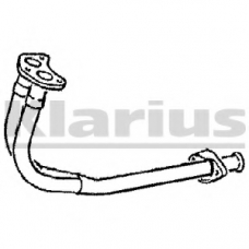 120040 KLARIUS Труба выхлопного газа