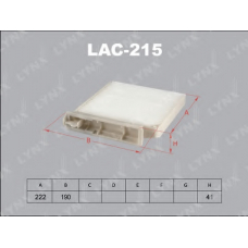 LAC-215 LYNX Cалонный фильтр