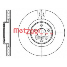 61304.10 METZGER Тормозной диск