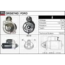 DRS6740 DELCO REMY Стартер