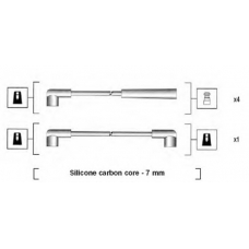941385010936 MAGNETI MARELLI Комплект проводов зажигания
