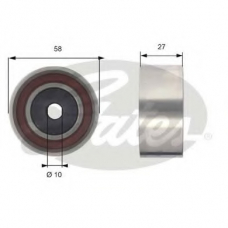 T42214 GATES Паразитный / ведущий ролик, зубчатый ремень