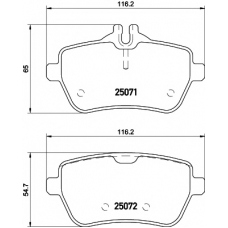 8DB 355 020-471 HELLA PAGID Комплект тормозных колодок, дисковый тормоз