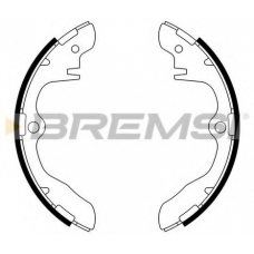 GF0782 BREMSI Комплект тормозных колодок