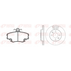 8141.05 REMSA Комплект тормозов, дисковый тормозной механизм