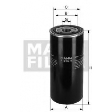 WD 950/5 MANN-FILTER Фильтр, гидравлическая система привода рабочего об