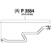 P3554 FENNO Труба выхлопного газа