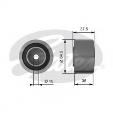 T42152 GATES Паразитный / ведущий ролик, зубчатый ремень