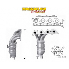 68812 MAGNAFLOW Катализатор