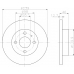 MDC382 MINTEX Тормозной диск