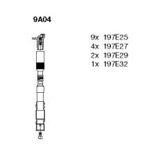 9A04 BREMI Ккомплект проводов зажигания