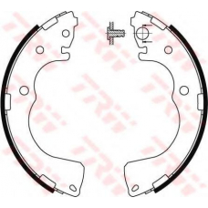 GS8435 TRW Комплект тормозных колодок