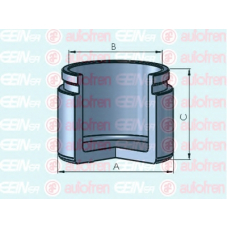 D025534 AUTOFREN SEINSA Поршень, корпус скобы тормоза