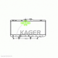 31-2049 KAGER Радиатор, охлаждение двигателя
