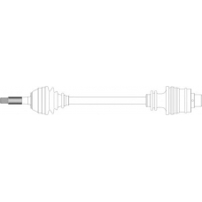 RE3072 General Ricambi Приводной вал