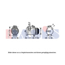 852582N AKS DASIS Компрессор, кондиционер
