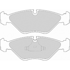 FD6663A NECTO Комплект тормозных колодок, дисковый тормоз
